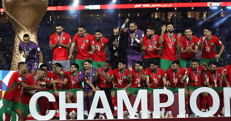 শিরোপা জয় করেছে মরক্কো